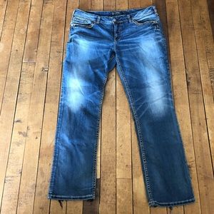 Silver Jeans - Suki mid slim boot jeans SZ18/L33